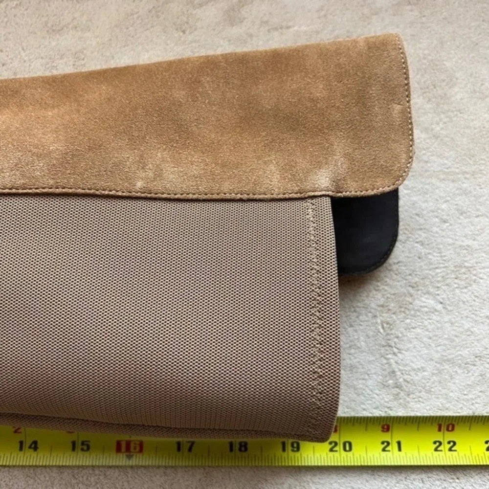 Cole Haan Isabelle Tan Suede Elastic Panel Over The Knee Riding Boots‎ Women 8.5